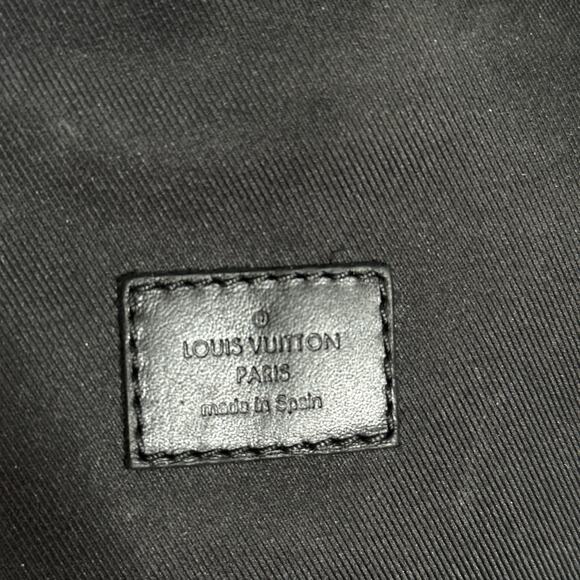 LOUIS VUITTON Racer Slingbag Backpack Monogram Shadow Leather Black - Picture 12 of 15